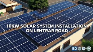 10kw solar system installation on lehtrar road