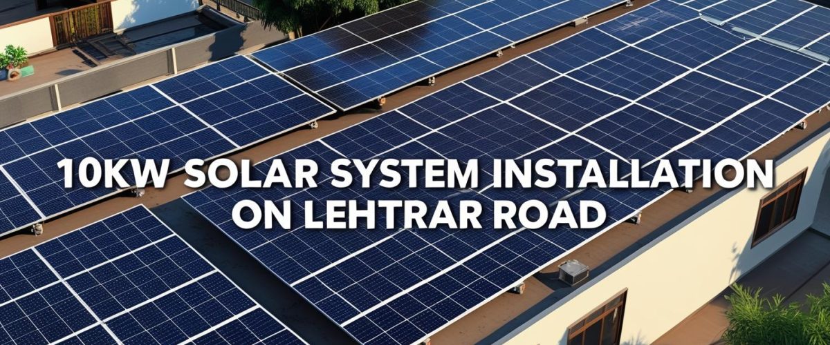 10kW Solar System Installation on Lehtrar Road
